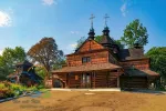 Medieval wooden Church of the Annunciation of the Blessed Virgin Mary, Kolomyia, Ivano-Frankivsk region, Ukraine