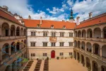 Picturesque view of Litomysl Castle, Czech Republic