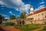 Castle of Nove Mesto nad Metuji with garden, Czech Republic