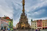 Holy Trinity Column on Upper square of Olomouc, Czech Republic