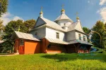 Medieval wooden Church of the Nativity of the Blessed Virgin Mary, Otynia, Ivano-Frankivsk region, Ukraine