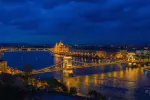 Budapest at twilight, Hungary
